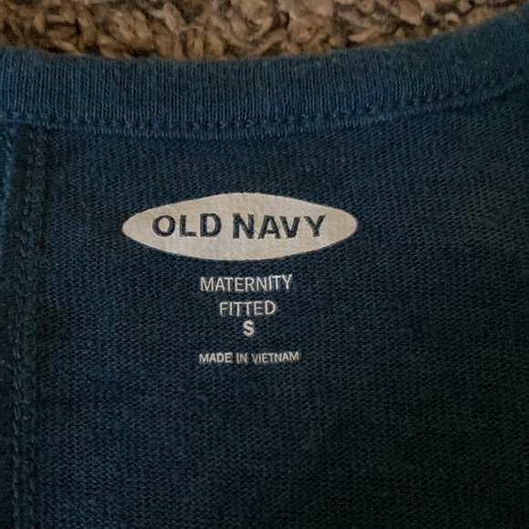 Blue Old Navy Maternity Tank top - Picture 2 of 2